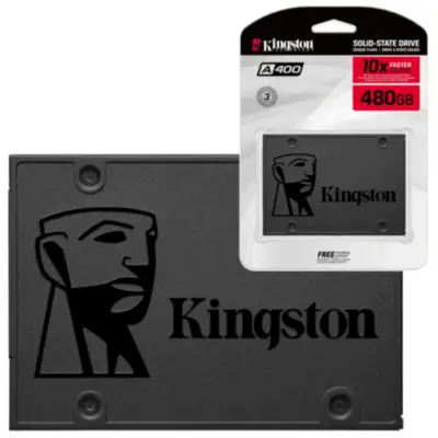 Detalles accesorios de Disco Ssd Estado Solido 480Gb 2,5 Kingston A400 Sa400S37