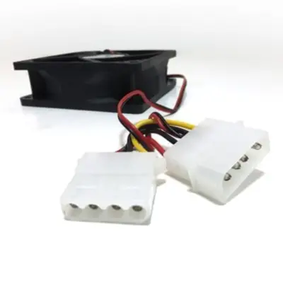 Detalles accesorios de Fan 80Mm Molex 25Mm Espesor 2600Rpm Buje Nisuta