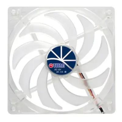 Detalles accesorios de Fan 120Mm Led Verde 3Pin+Adpt 25Mm Espesor 1000Rpm Rulem Titan