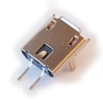 Detalles accesorios de Conector Ficha Micro Usb Hembra 2 Pin Smt-11