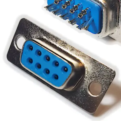 Detalles accesorios de Ficha Db9 Serie Hembra Para Soldar