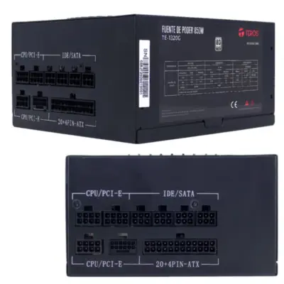 Detalles accesorios de Fuente 850W 80 Plus Platinum ATX Teros TE-1320G