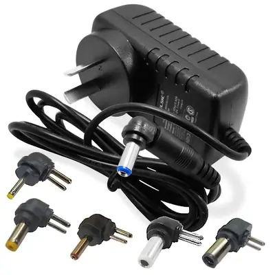 Detalles accesorios de Fuente Switching 12V 1A Con Ficha Intercambiable