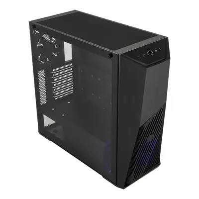 Vista lateral de Gabinete Cooler Master K501L Vidrio Templado Rgb S/ Fuente Negro Soporte Water Cooling