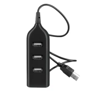Detalles accesorios de Hub Usb A 2.0 4 Puertos Negro