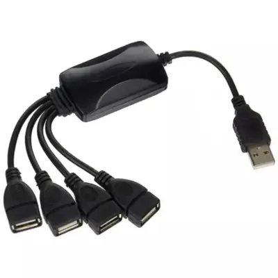 Hub Usb A 2.0 4 Puertos Tipo Cable Xtech XTC-320