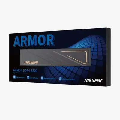 Detalles accesorios de Memoria Ddr4 16Gb Hiksemi 3200Mhz Armor Black