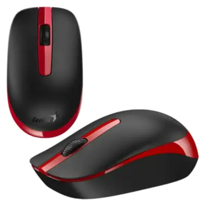 Detalles accesorios de Mouse Inalambrico Genius NX-7007 Rojo / Negro