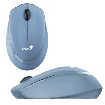 Detalles accesorios de Mouse Inalambrico Genius NX-7009 Blueeye Azul-Gris