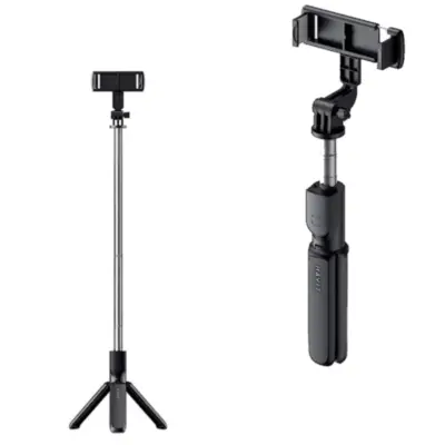 Detalles accesorios de Tripode Para Celulares/Webcam + Palo selfie Havit ST7033