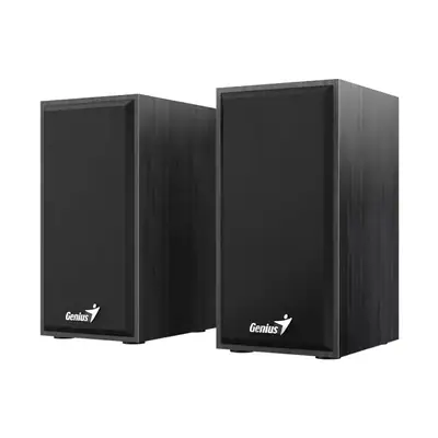 Vista lateral de Parlantes Usb Genius Sp-Hf180 Negro 6W