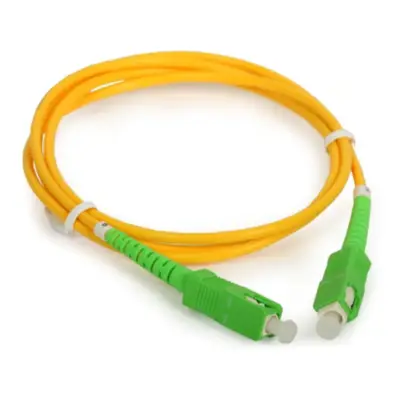 Vista lateral de Patchcord Optico 10 Mts Sc-Apc / Sc-Apc Monomodo 3Mm 9/125Um Arwen