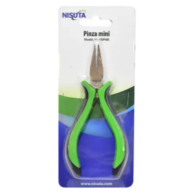 Detalles accesorios de Pinza de punta plana Mini Nisuta 13 cm