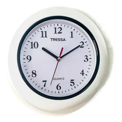 Detalles accesorios de Reloj Pared Agujas Redondo 20 cm Blanco Tressa