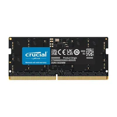 Memoria Sodimm Ddr5 16Gb 4800Mhz Cl40 Crucial 1,1V