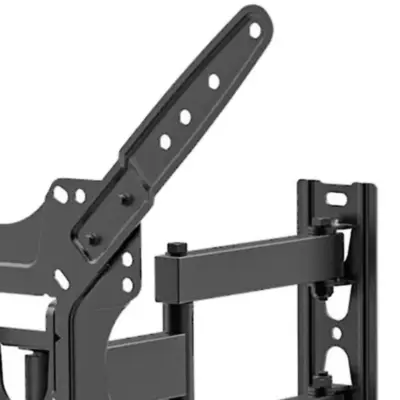 Vista lateral de Soporte Tv Pared 60 a 32 Pulg Max 25Kg Fijo Doble Brazo LT-M331