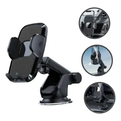 Soporte Porta Celular con Sopapa y Brazo Telescopico Ajustable YD-12