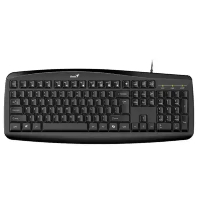 Teclado Usb Genius En Espanol Negro Slimstar M-200