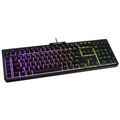 Detalles accesorios de Teclado Gamer EVGA Z12 RGB En Espanol Retroiluminado