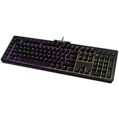 Detalles accesorios de Teclado Gamer EVGA Z12 RGB En Espanol Retroiluminado