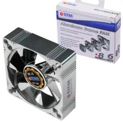 Detalles accesorios de Fan 80Mm 3Pin 25Mm Espesor 2500Rpm Alum Ruleman Titan