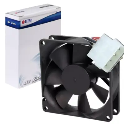 Detalles accesorios de Fan 80Mm Molex 25Mm Espesor 2500Rpm Buje Titan