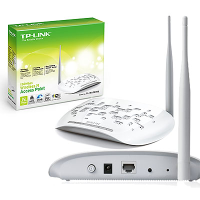 ACCESS POINT WIFI N 150MBPS 1ANT DESM 5DBI TPLINK TL-WA701ND