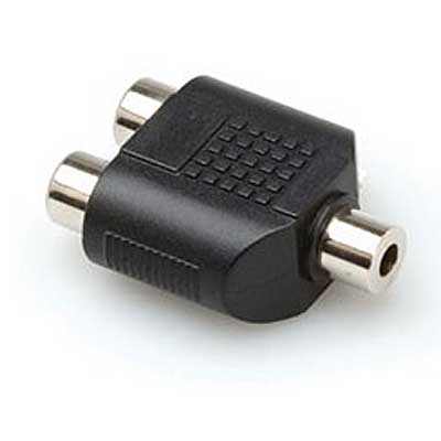ADAPTADOR MINIPLUG 3,5 ESTEREO HEMBRA A 2 RCA HEMB ADAPTADOR MINIPLUG 3,5 ESTEREO HEMBRA A 2 RCA HEMB