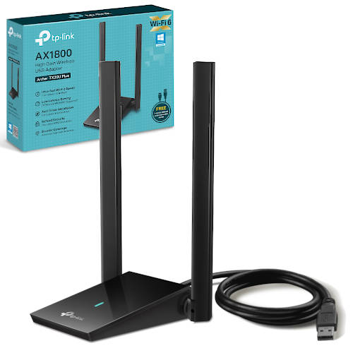 ADAPTADOR WIFI USB DUAL BAND TP-LINK ARCHER TX20U PLUS AX1800 WIFI6 ADAPTADOR WIFI USB DUAL BAND TP-LINK ARCHER TX20U PLUS AX1800 WIFI6
