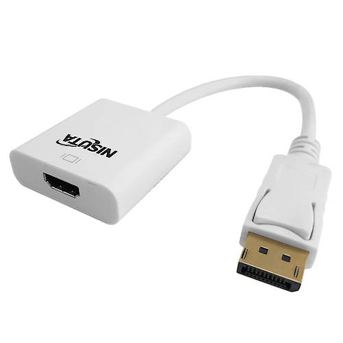 ADAPTADOR CONVERSOR DISPLAYPORT MACHO / HDMI HEMBRA NISUTA NSDPHD2 ADAPTADOR CONVERSOR DISPLAYPORT MACHO / HDMI HEMBRA NISUTA NSDPHD2