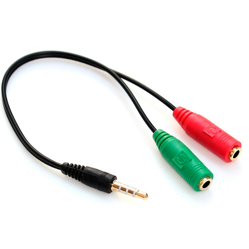 SEPARADOR ADAPTADOR MINIPLUG 3,5 MACHO 4 POLOS A 2 MINIPLUG 3,5 HEMBRA ST 3 POLOS (SEPARA AUDIO Y MICROFONO) ARWEN SEPARADOR ADAPTADOR MINIPLUG 3,5 MACHO 4 POLOS A 2 MINIPLUG 3,5 HEMBRA ST 3 POLOS (SEPARA AUDIO Y MICROFONO) ARWEN