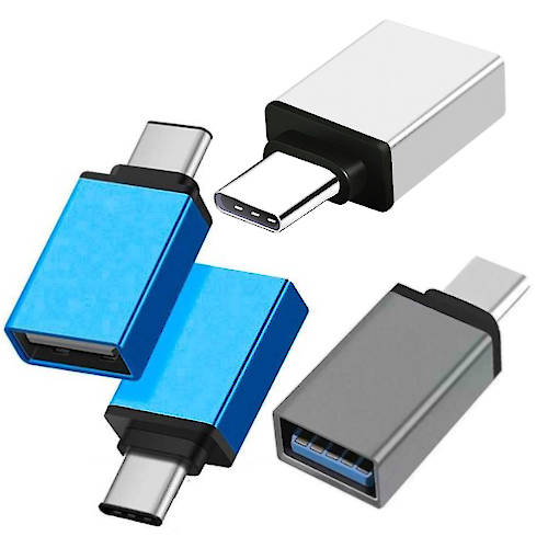 ADAPTADOR USB 2.0 C MACHO / USB A HEMBRA 