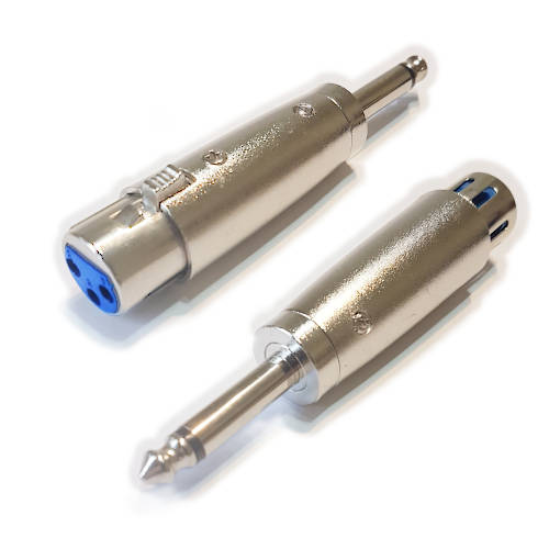 ADAPTADOR CANON 3 PINES HEMBRA A PLUG 6,5 MACHO ADAPTADOR CANON 3 PINES HEMBRA A PLUG 6,5 MACHO