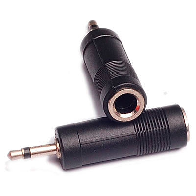 ADAPTADOR MINIPLUG 3,5 MONO MACHO A PLUG 6,5 MONO HEMBRA ADAPTADOR MINIPLUG 3,5 MONO MACHO A PLUG 6,5 MONO HEMBRA