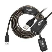  Cable Usb 2.0 A/A Macho-Hembra Extension 15 Mts Amplificad O Nisuta