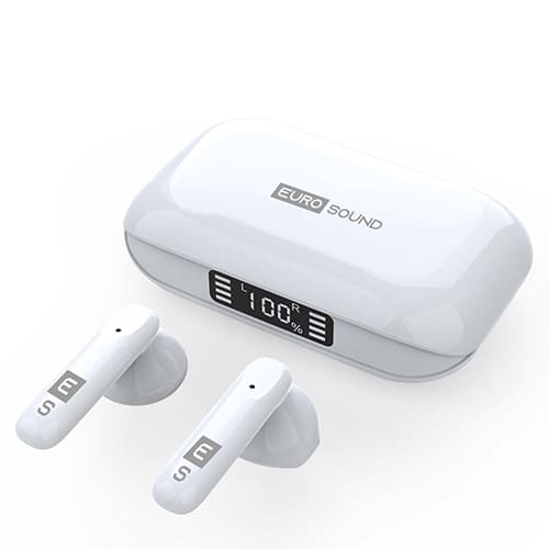  AURICULAR INALAMBRICO EUROSOUND BRICK BK1110 BLUETOOTH BLANCO