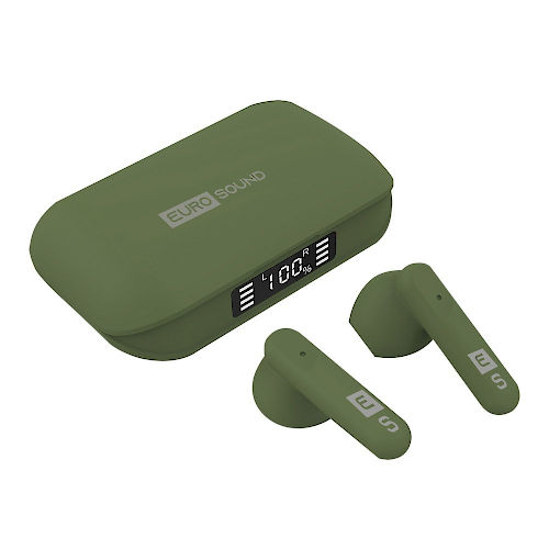 AURICULAR INALAMBRICO EUROSOUND BRICK BK1110 BLUETOOTH VERDE