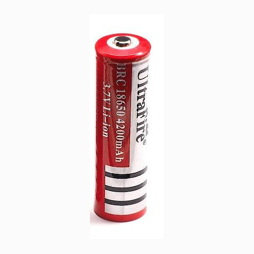 PILA 18650 RECARGABLE 4200MAH ULTRAFIRE LI-ION