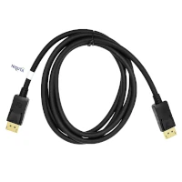 Cable Displayport Macho-Macho 1,8 Mts 1.2V 4K Negro Cable Displayport Macho-Macho 1,8 Mts 1.2V 4K Negro