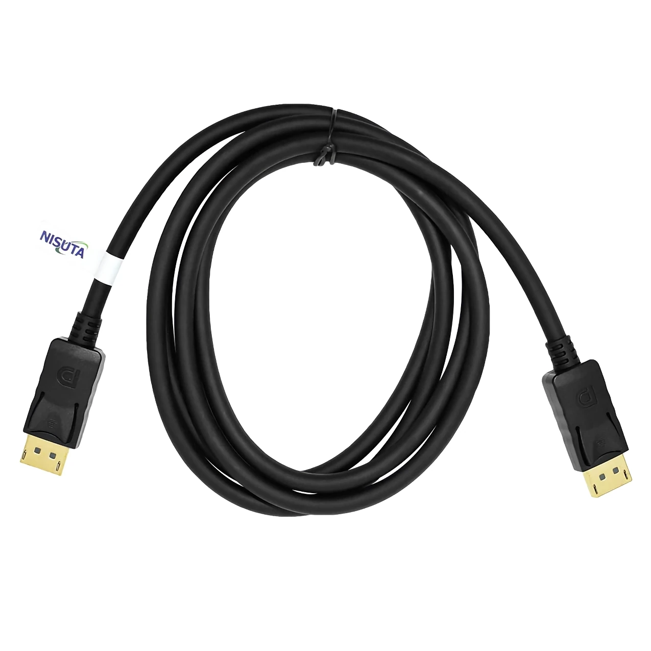 Cable Displayport Macho-Macho 1,8 Mts 1.2V 4K Negro
