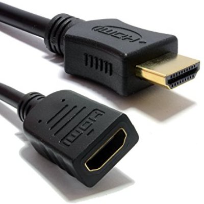 CABLE HD MACHO-HEMBRA C/ FICHAS HDMI EXTENSION 1,8 MTS V1.4 CABLE HD MACHO-HEMBRA C/ FICHAS HDMI EXTENSION 1,8 MTS V1.4