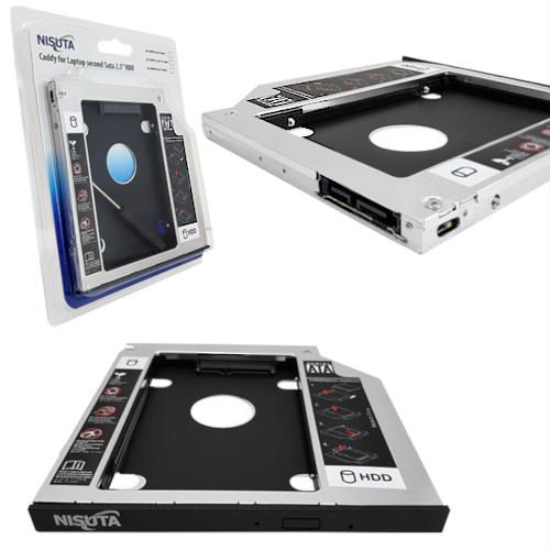ADAPTADOR 2DO DISCO NOTEBOOK HDD SATA SSD 12,7mm ESPESOR PARA WINDOWS ADAPTADOR 2DO DISCO NOTEBOOK HDD SATA SSD 12,7mm ESPESOR PARA WINDOWS