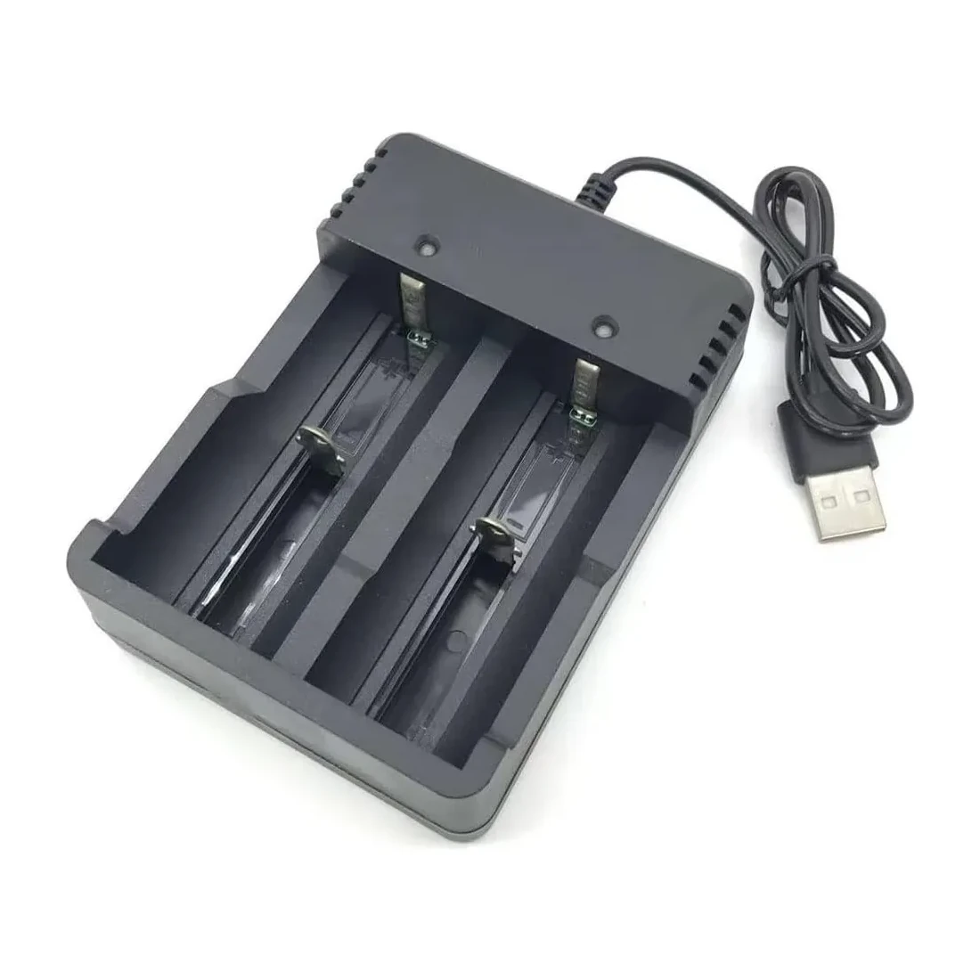 Cargador Para 2 Pilas 18650 Usb Cargador Para 2 Pilas 18650 Usb