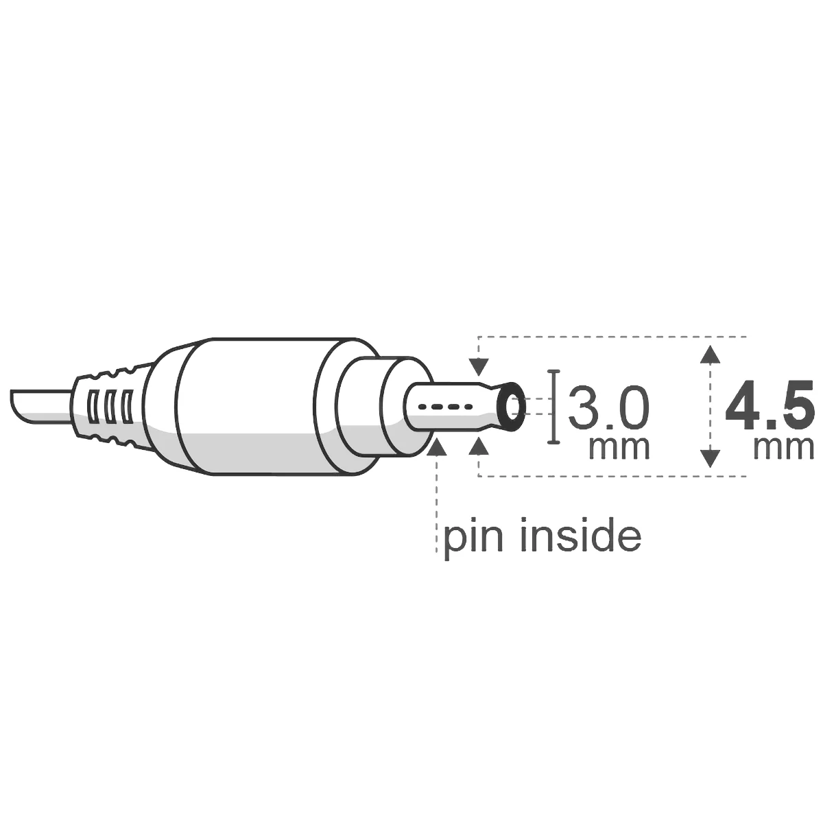 Detalles accesorios de Fuente 19 V 3,42 A Ficha 4,5 x 3,0 mm C/Pin Interior Belsic 24145 Cargador P/Notebook