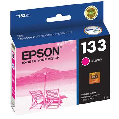 CARTUCHO EPSON 133 ORIGINAL MAGENTA VENCIMIENTO 08/2023