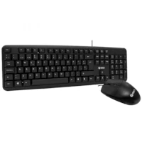 Teclado + Mouse Usb Teros TE-4062N Espanol Negro