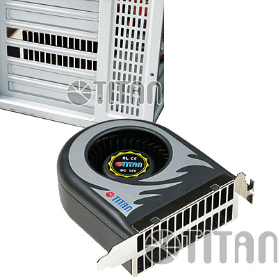 EXTRACTOR DE CALOR GABINETE TTC005 TITAN DOBLE BLOWER BUJE