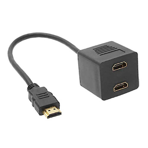 DIVISOR SPLITTER HDMI V1.3 1 MACHO - 2 HEMBRAS