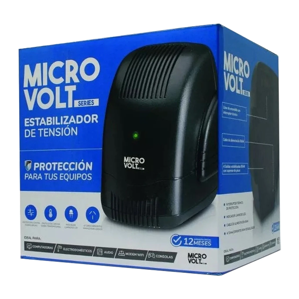 Miniatura 2 de Estabilizadores y UPS marca TRV modelo MICRO VOLT H