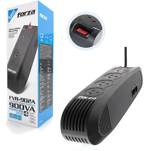 ESTABILIZADOR DE TENSION 900 VA 450W FORZA FVR-902A